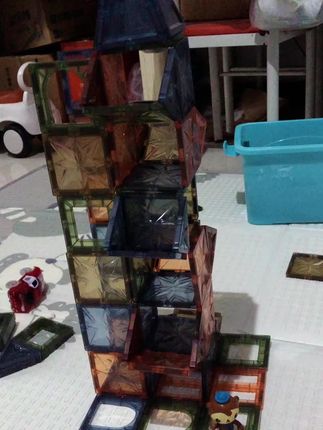 #磁力片 #手工diy #积木玩具