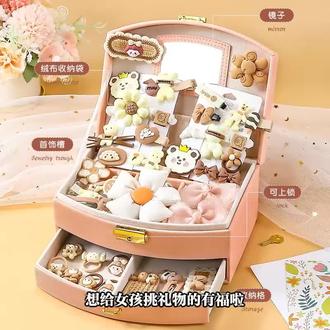 圣诞惊喜!女孩生日必备的可爱首饰礼盒来了! 这个圣诞季一定要给孩子准备一份惊喜!这款精美礼品让节日更有意义!#学习用品#文具安利#生日礼物#圣诞节#不能错过的双12必买清单