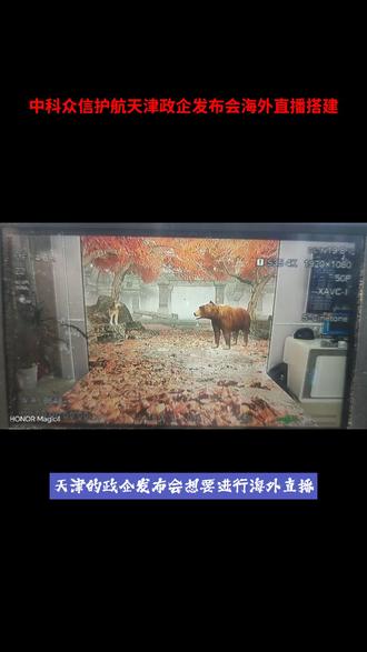 天津政企发布会海外直播搭建,中科众信实力护航 #天津政企发布会 #海外直播搭建 #中科众信 #直播服务 #政企直播