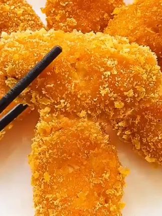 #美味 #快来一起炸#面包糠