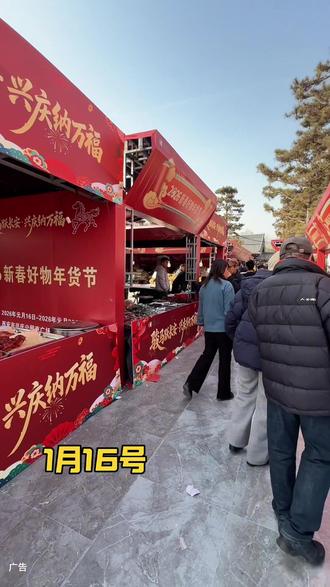 骏马跃长安,兴庆纳万福,2026兴庆宫南门年货好物节开始了#兴庆公园 #年货节 #年货好物 #买年货 #集市 @DOU+小助手 @DOU+上热门 @我要上热门