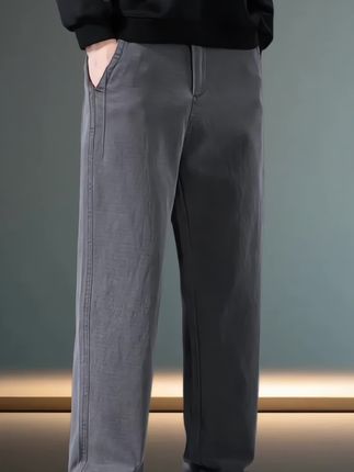 春秋季休闲裤男士新款2025爆款宽松直筒潮流时尚百搭阔腿长裤#休闲裤 #宽松裤子 #直筒裤 #阔腿裤 #时尚裤子