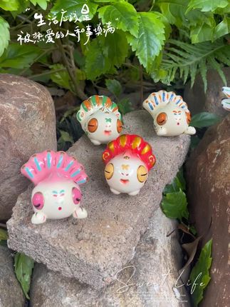 #也太可爱了吧 #萌物 #锦鲤 #冰箱贴