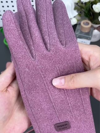 保暖手套女秋冬加厚户外骑行开车防风运动手套防冻男女款冬季#手套 #秋冬必备 #保暖手套防滑可触屏