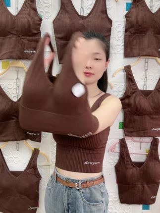 #美背系列 #背心穿搭 #运动美背背心