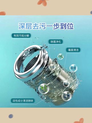 给自己的洗衣机做一次从内到外的清洁,不用拆洗也能搞定的洗衣机清洁剂,真是太方便了!#除菌率99 #给自己的洗衣 #种草好物推荐 #推荐好物 #好东西一起分享