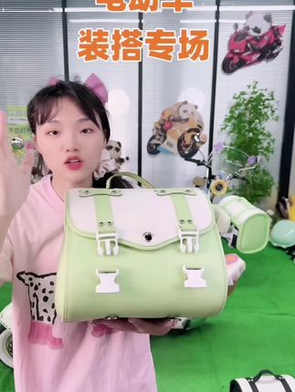 #电动车挂包后置防水雅迪爱玛台铃小刀通用后备箱电瓶车后尾箱包