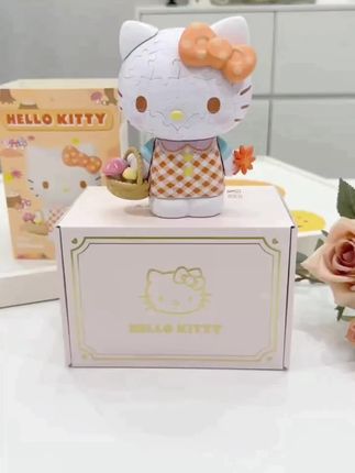 Hello Kitty拼装积木造型立体拼图潮玩手办摆件礼物#立体拼图 #3D-jp #拼图 #礼物推荐