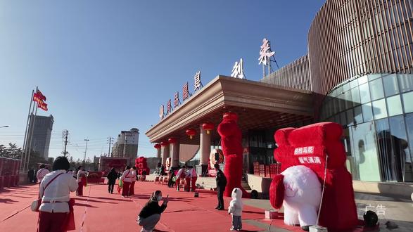 大红公鸡窗台卧,不为别的就为红火 免费庙会走起! #萨拉齐 #庙会文化 #庙会年味