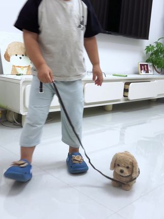 电动玩具消耗宝宝的体力,回家秒变乖宝宝!#萌宠日常记录 #萌娃和萌宠 #我的小男孩 #养狗的乐趣