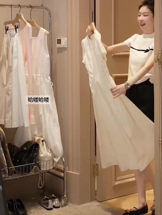 #紫色系 #连衣裙 #大码女装 #微胖穿搭 #胖瘦都能穿