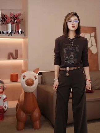 #轻奢女裤#时尚穿搭 #优雅永不过时 #显高显瘦显腿长 #春秋穿搭