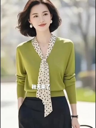 #时尚穿搭#高级感穿搭 #优雅气质 #秋季时尚针织衫 @DOU+小助手