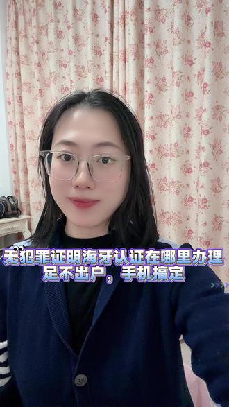 无犯罪证明海牙认证怎么办理 #无犯罪证明海牙认证 #无犯罪证明 #海牙认证