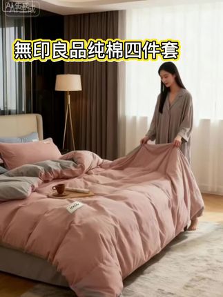 #家纺 #好睡眠 #四件套 #全棉四件套 #家居用品
