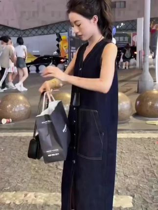 #遮肚子藏肉显瘦连衣裙 #显瘦长裙 #高级感穿搭 #不潮不出街