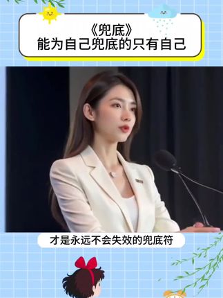 能给自己底气的永远只有自己,不要盲目的放弃自己的事业#女性智慧 #女性 #女性成长 #兜底#好书分享