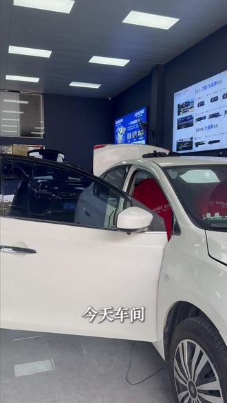 长安逸动升级专车专用大屏导航倒车影像无损安装 #中山 #长安逸动 #大屏导航 #专车专用 #无损安装