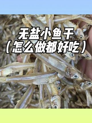 无盐小鱼干 怎么做都好吃#小鱼干 #干货 #好吃不贵经济实惠 #无盐小鱼干 #超便宜超划算
