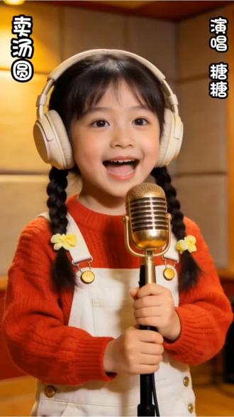 糖糖唱《卖汤圆》,小奶音太甜啦~团团圆圆,甜甜蜜蜜,元宵节快乐!#卖汤圆 #萌娃唱歌 #元宵节快乐 #糖糖小舞台 #儿歌