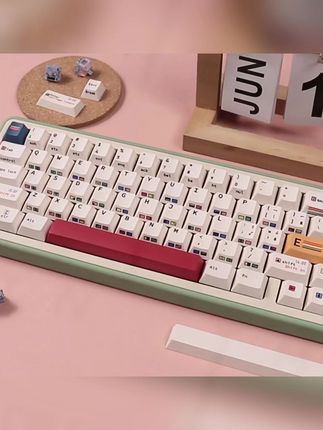 C64 R2侧刻键帽,复古PBT适配多无线机械键盘! #PBT热升华 #C64R2键帽 #复古PBT键帽 #适配机械键盘 #侧刻键帽