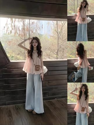 #夏日一周穿搭不重样 #洋气减龄 #夏天穿什么 #五一出游穿搭 #套装