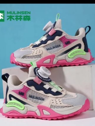 木林森童鞋2025夏季新款单网儿童运动鞋中大童轻便网面透气跑步鞋#夏季新款 #好物分享 #好物推荐🔥 #运动鞋