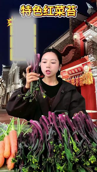 【露天现摘】农家新鲜红菜苔当季青菜湖北紫菜薹自种应季蔬菜
#新鲜红菜苔 #现摘现发 #应季蔬菜 #产地直发 #青菜