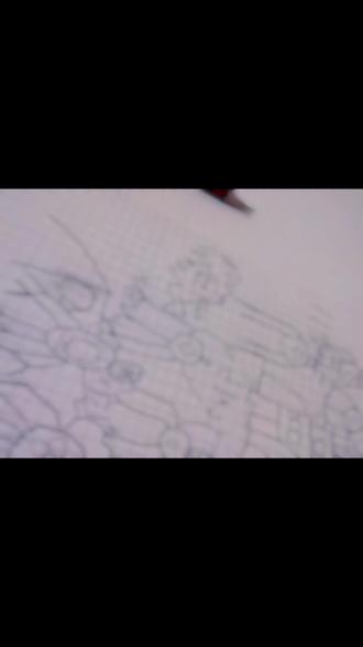 #火柴人绘画 我画的是全能机器人哦