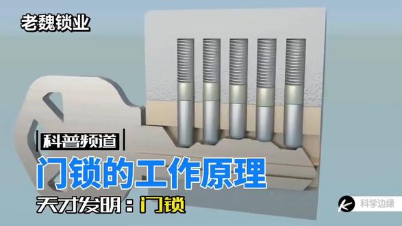 开锁换锁 电子锁就找我 #门机械原理