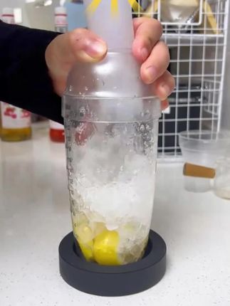 防震垫雪克杯垫爆打暴手打柠檬茶工具奶茶店专用垫子防滑垫圆形#雪克杯垫 #防滑垫 #垫子