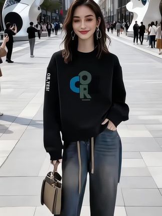 #微胖女生秋季显瘦卫衣合集 #大码卫衣 #时尚洋气卫衣 #减龄显瘦穿搭 #气质女神穿搭