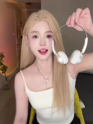 头戴式蓝牙耳机无线运动耳机,试戴满意再付款!#种草 #头戴式耳机 #耳机测评 #头戴式耳机