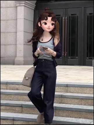 #韩版新款#长袖开衫