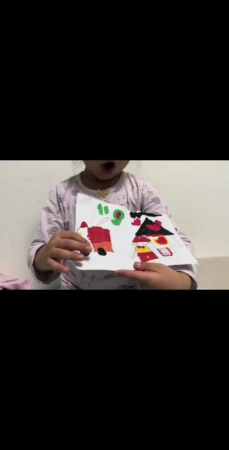 今日消防主题作品分享#爱画画的孩子