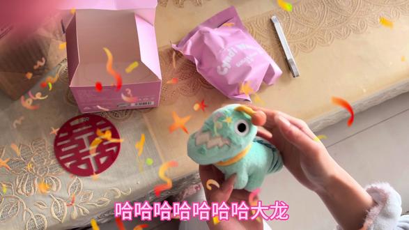 王姐周边盲盒开箱
对王大龙的执念 没想到还许愿成功了
开心😃此刻拥有了大龙和兔兔 值得了