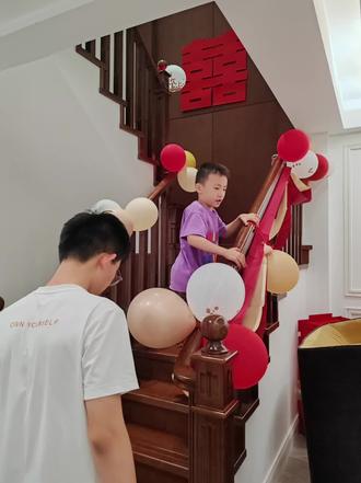 9月16日儿子徐鹏飞
儿媳徐景惠
你们结婚啦