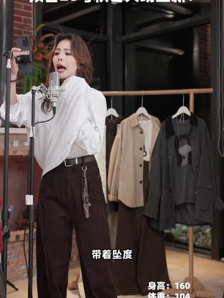 几里与麻 灯笼袖减龄圆领T恤 衣长65 胸围142 #设计感T恤 #垂感显瘦又百搭 #柔软亲肤 #简约穿搭 #白T恤
