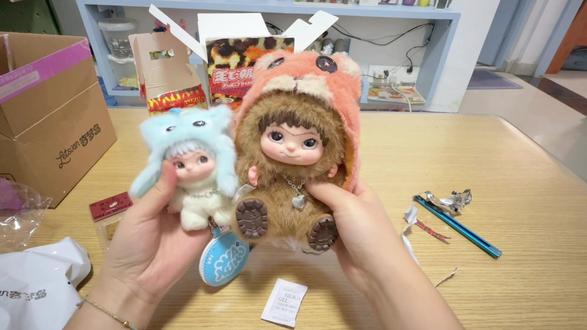 期待已久的……运气来来来🍀#开箱vlog #wakuku #盲盒 #哇库库 #拆盲盒vlog