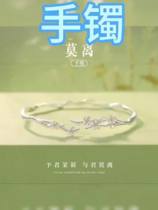 晶莱欧 足银手镯 莫离七夕情人节礼物送女友轻奢小众精致生日闺蜜#莫离手镯 #情人节礼物 #七夕礼物 #送女朋友的礼物 #七夕情人节礼物