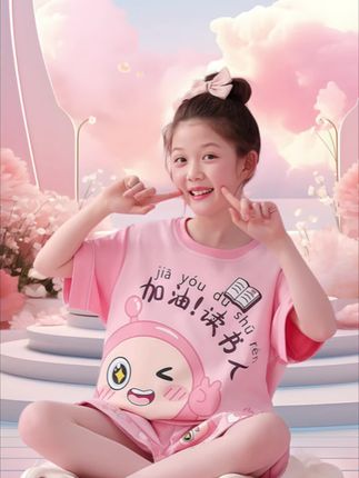 宝妈们看过来!2025新款女童夏季短袖睡衣,透气亲肤超舒服~ 公主风设计+可爱卡通元素,宝贝穿上秒变童话小公主,居家超惬意!赶紧安排~,#女童睡衣 #卡通睡衣 #高品质童装 #女童穿搭 #大童公主风@抖加🔥上热门🔥dou+🔥热点宝