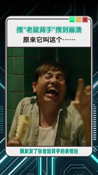 搜"老鼠背手"搜到崩溃,原来它叫这个 #负鼠 #元宝 #表情包 #AI