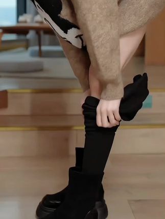 #压力裤 #加绒长裤 #连袜打底裤