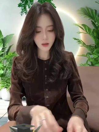 气质长袖时尚百搭复古法式小众设计感丝绒收腰显瘦网红秋冬上衣女#秋冬新款 #穿搭 #美出高级感 #ootd穿搭 #谁穿谁好看@DOU+小助手