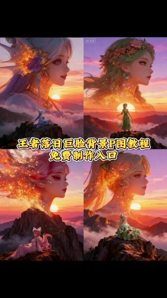王者落日巨脸背景教程 来啦#氛围感王者落日巨脸背景图 #豆包ai #王者 王者落日巨脸背景教程#豆包p图已经nextlevel了 #落日余晖映晚霞一抹夕阳美如画ai落日巨脸背景教程 王者落日巨脸背景写 豆包p图指令 王者落日巨脸ai指令
