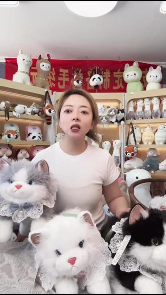 按脚会“喵”!软fufu的仿真猫咪太治愈啦