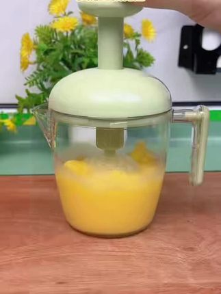 多功能按压搅蛋杯家用搅拌器新款打泡发鸡蛋奶油烘培大容量打蛋器#厨房好物