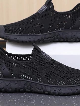 夏新款透气网面鞋老北京布鞋一脚蹬不闷脚爸爸鞋防滑防踢网鞋男鞋 #鞋子  #男鞋  #鞋子推荐 #超便宜超划算 #脚宽脚胖都可以