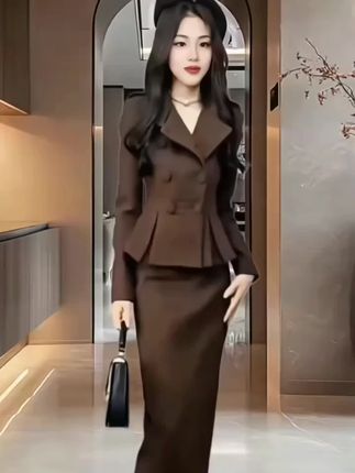 #早秋显身材平价上衣合集 #气质减龄套装 #秋冬穿搭 #两件套