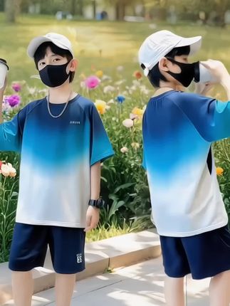 #运动穿搭 #男童套装#男童穿搭#童装#夏季穿搭